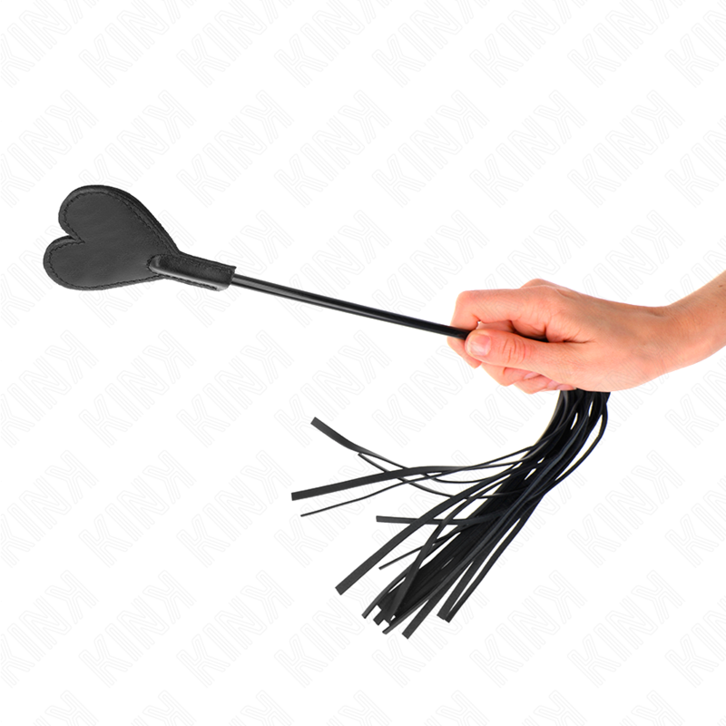 KINK - RANGE WHIP WITH HEART PANDEL 35 CM - Bild 2