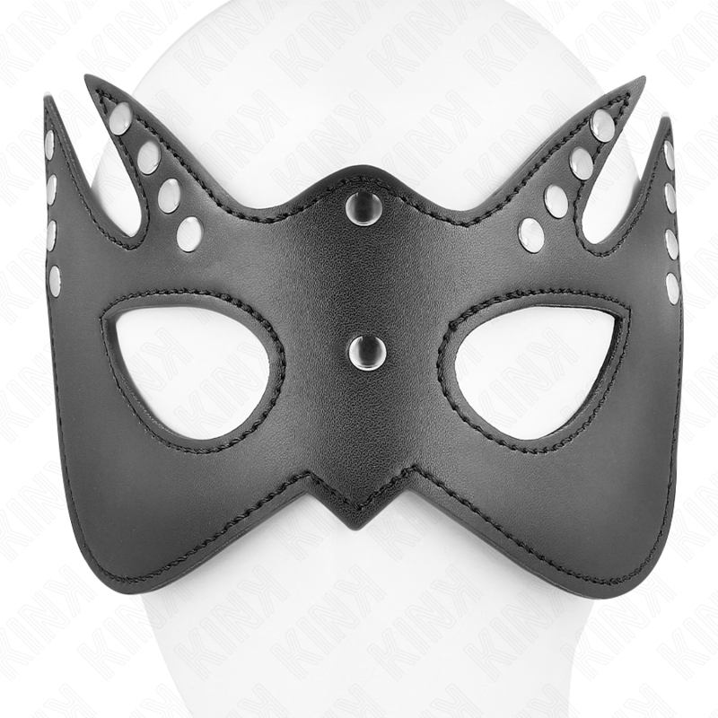 KINK - BAT MASK WITH RIVETS 23 x 15 CM - Bild 3