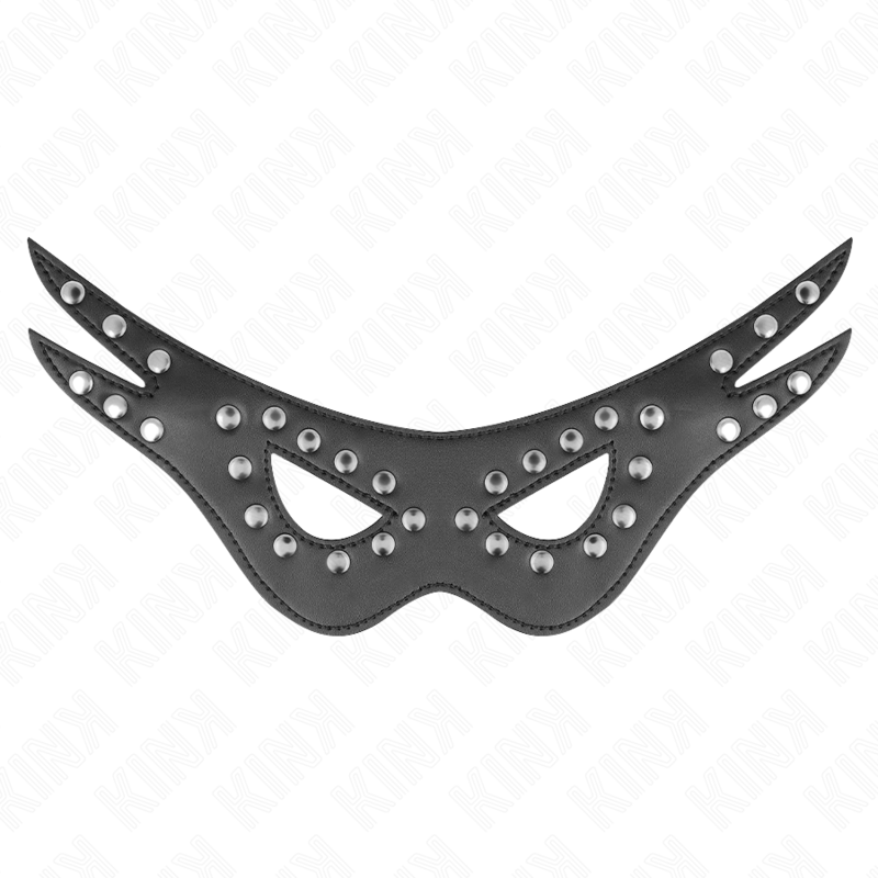 Alternative view of KINK - SEXY LEATHERETTE MASK MODEL 1 27 x 13 CM