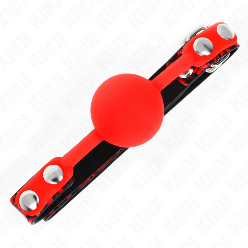 KINK - SILICONE BALL 4 CM GAG MODEL 2 60 x 2 CM - Bild 3