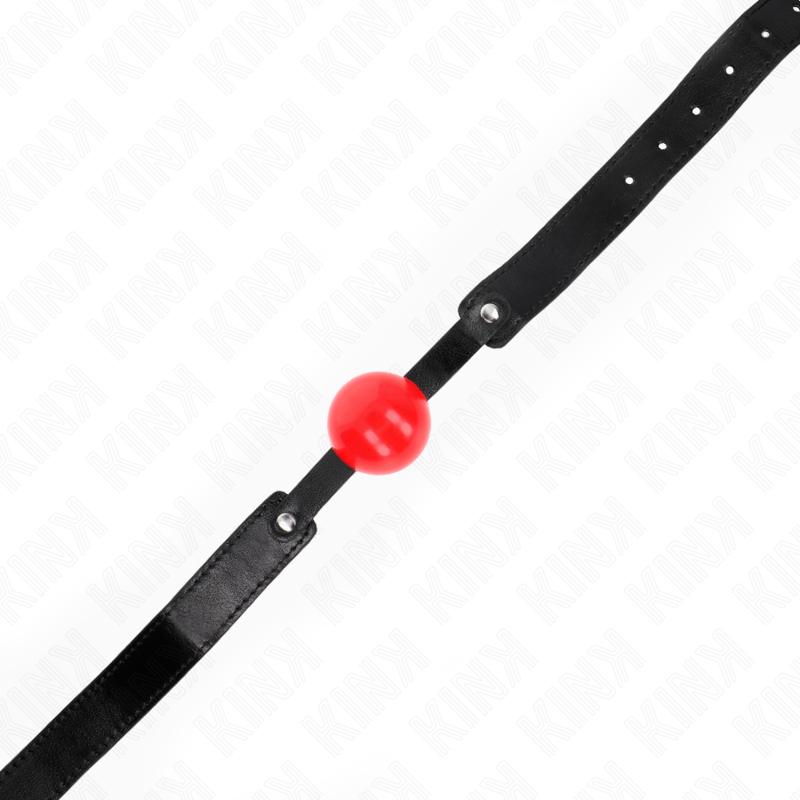 KINK - SOFT TPE BALL 4 CM GAG MODEL 1 66 x 2.5 CM ADJUSTABLE 41-61 CM - Bild 3