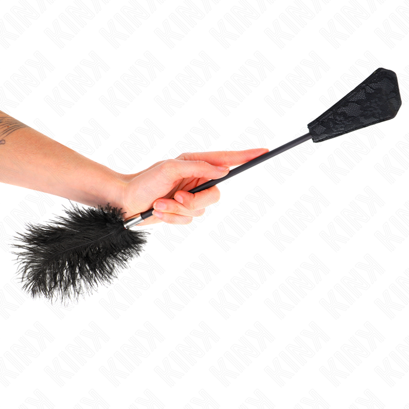 Alternative view of KINK - OSTRICH FEATHERS FOR TICKLE WITH LACE PALLET 56 CM
