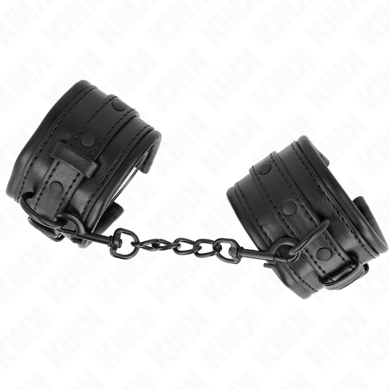KINK - WRIST RESTRAINTS BLACK ADJUSTABLE 20-30 CM X 6 CM - Bild 3