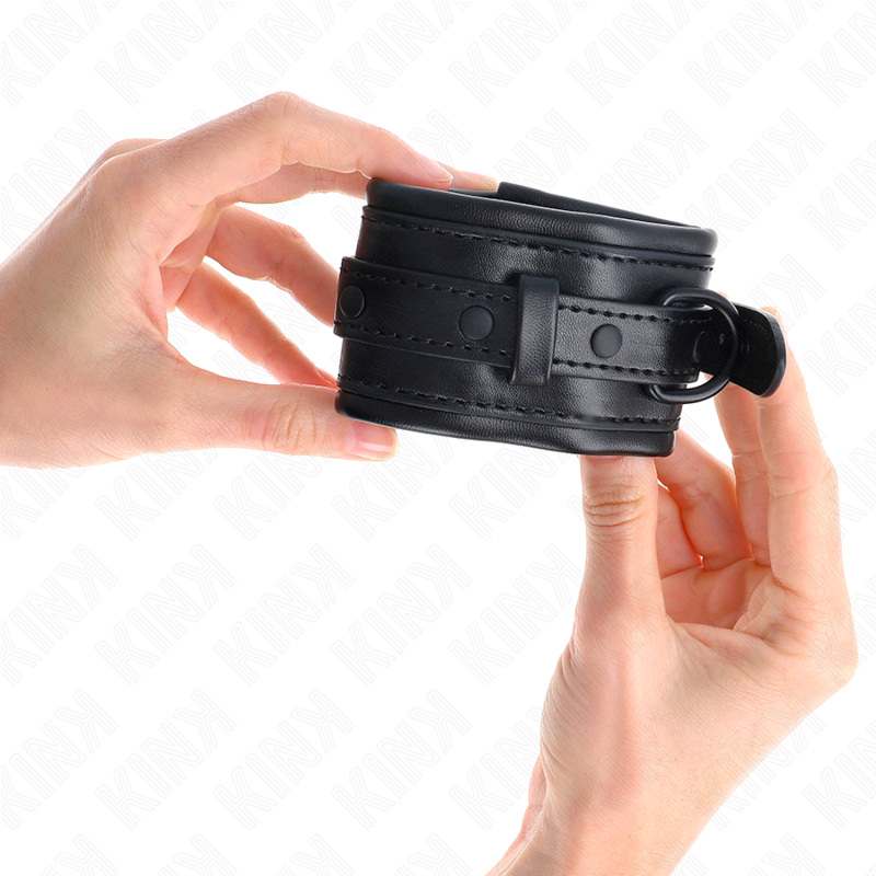 KINK - WRIST RESTRAINTS BLACK ADJUSTABLE 20-30 CM X 6 CM - Bild 4