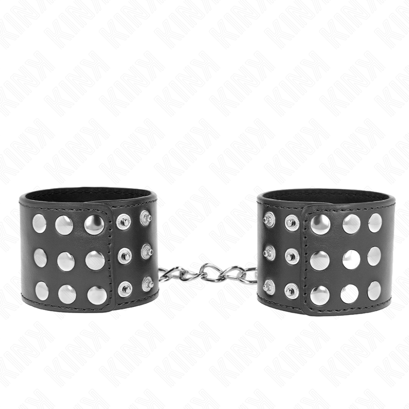 KINK - WRIST RESTRAINTS WITH SNAP FASTEN BLACK ADJUSTABLE 19-24 CM X 5.5 CM - Bild 4