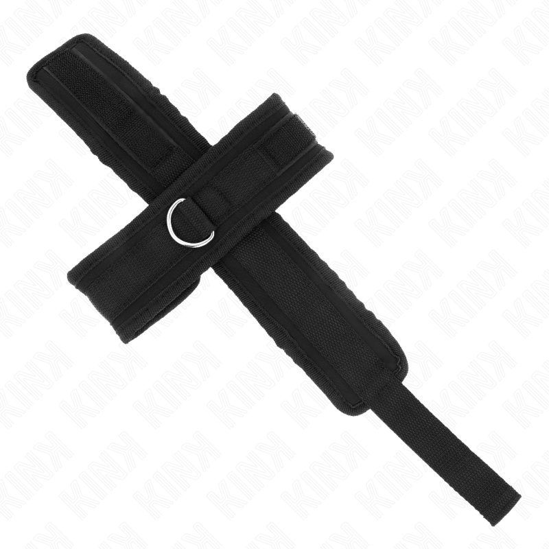 KINK - CROSS CUFFS BLACK 34 X 5.5 CM - Bild 3
