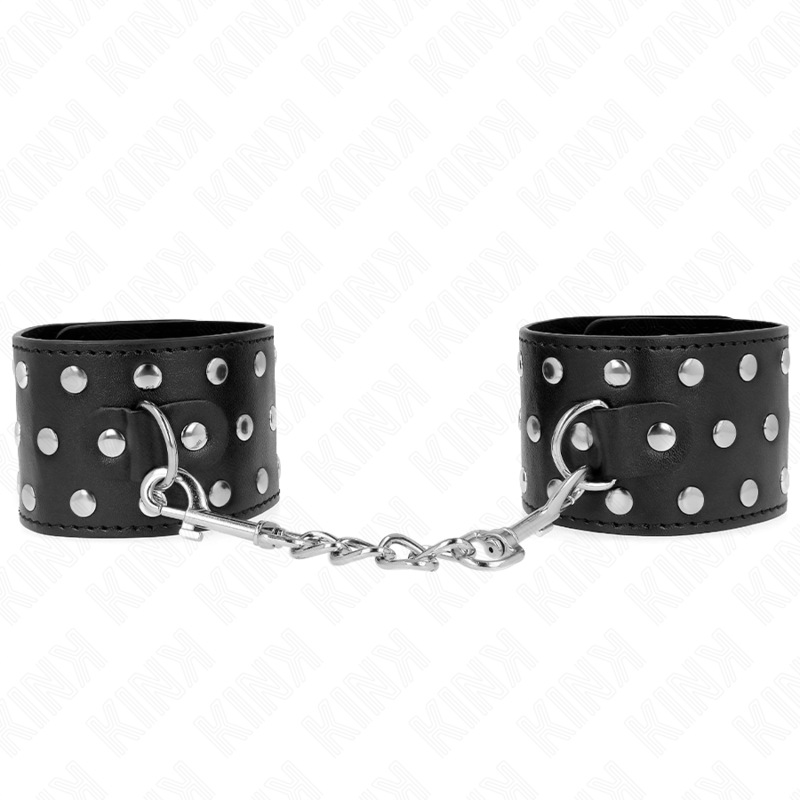 Alternative view of KINK - PUNK WRIST RESTRAINTS ADJUSTABLE 19-24 CM X 5.5 CM