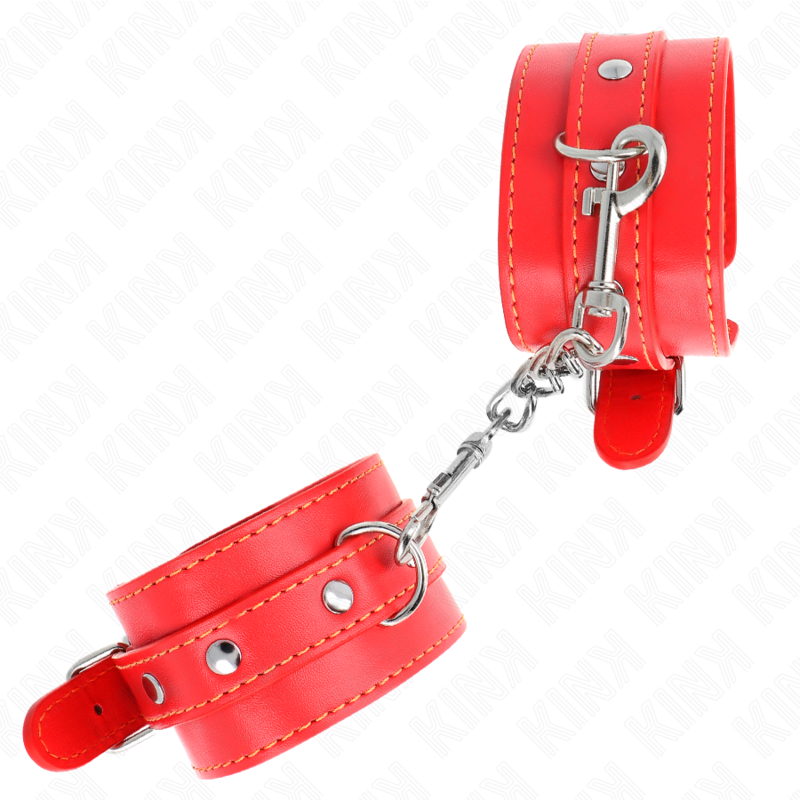 KINK - THIN WRIST RESTRAINTS RED ADJUSTABLE 21-33 CM - Bild 4