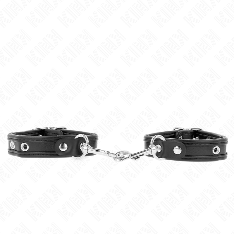 Alternative view of KINK - MINI BLACK WRISTBANDS WITH STUDS ADJUSTABLE 16-22 CM X 2 CM