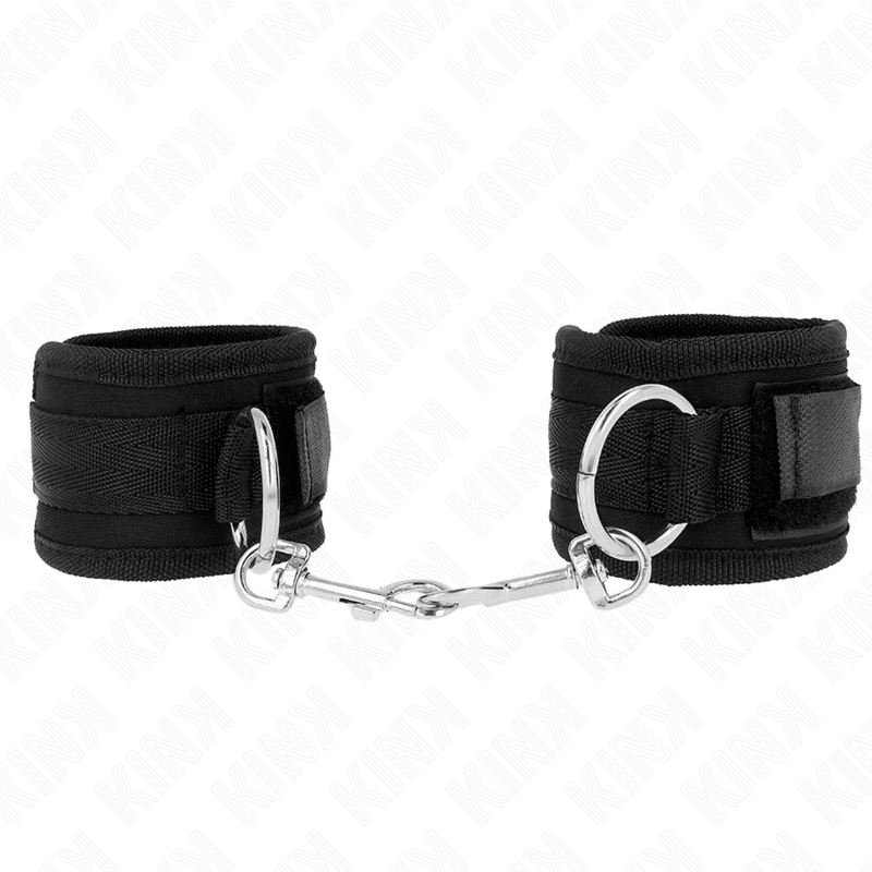 KINK - WRIST RESTRAINTS BLACK ADJUSTABLE 18-35 CM X 6 CM - Bild 2