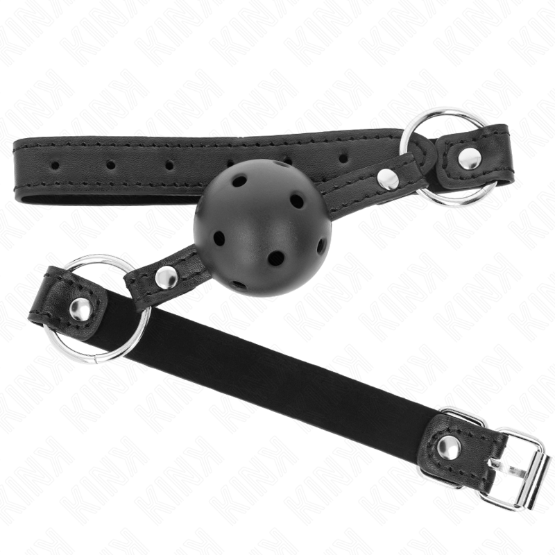 Alternative view of KINK - HOLLOW HARD BLACK BALL 4.5 CM GAG MODEL 1 63.5 X 2 CM