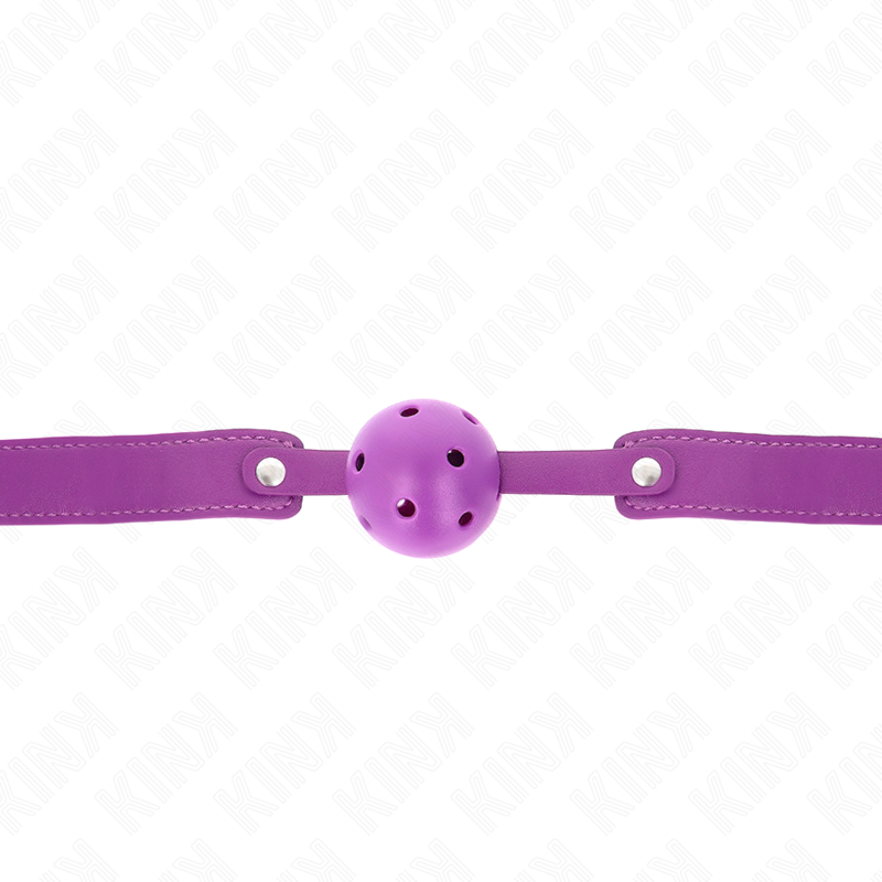 KINK - PURPLE BREATHABLE BALL 4.5 CMGAG 65 x 2.5 CM - Bild 3