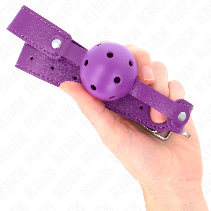 KINK - PURPLE BREATHABLE BALL 4.5 CMGAG 65 x 2.5 CM - Bild 4