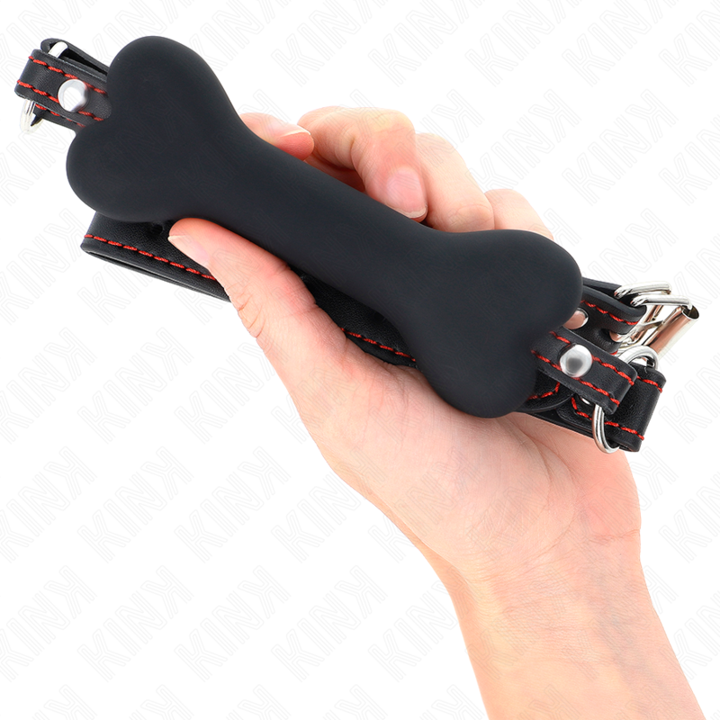 KINK - BLACK BONE 12 CM GAG 63 x 2 CM - Bild 4