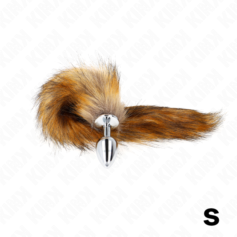 KINK - ANAL PLUG SIZE S 7 X 3 CM WITH SYNTHETIC TAIL 40 CM BROWN - Bild 3