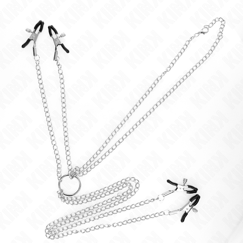 KINK - 4 NIPPLE AND CLIT CLAMPS ADJUSTABLE SILVER - Bild 4
