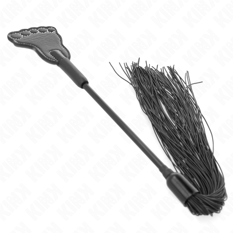KINK - FOOT SHAPED PADDLE WITH TASSEL WHIP 31 CM - Bild 4