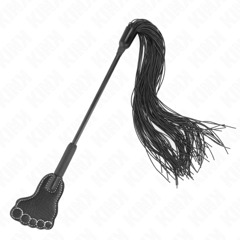 KINK - FOOT SHAPED PADDLE WITH TASSEL WHIP 31 CM - Bild 5
