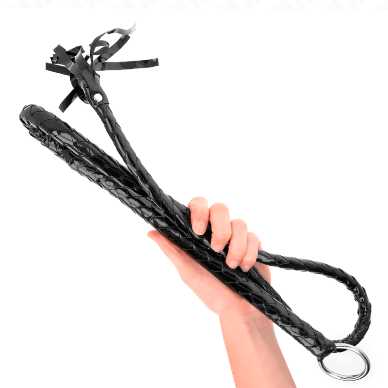 KINK - LONG SHINY PVC WHIP 138 CM - Bild 3
