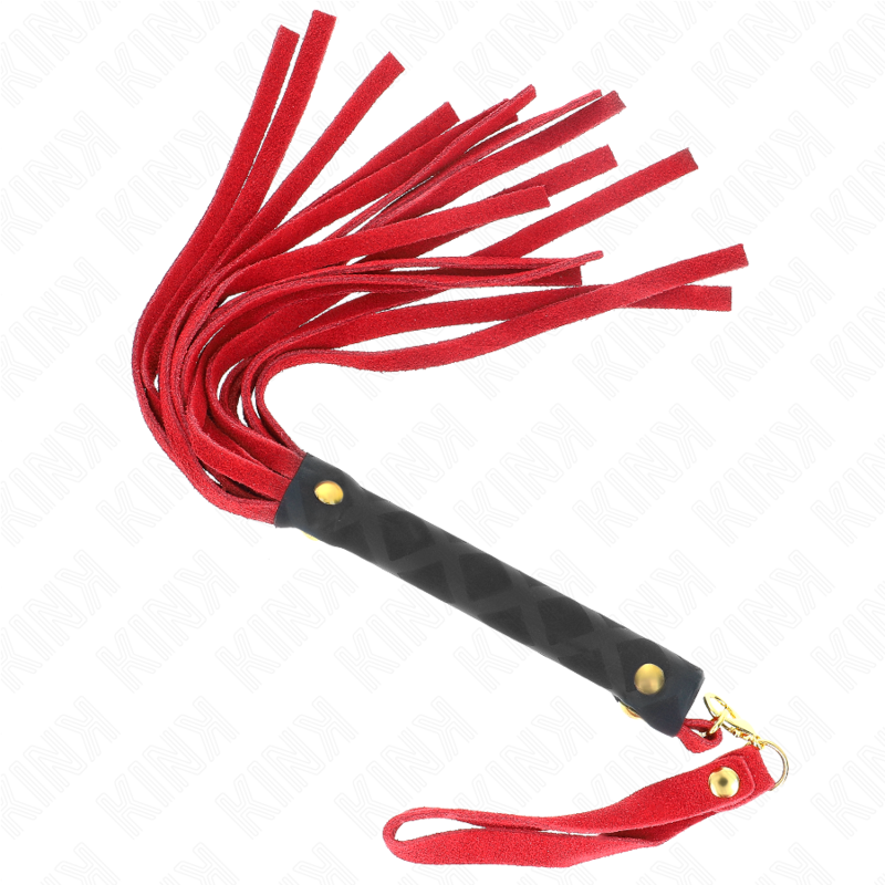 KINK - RED SUEDE MINI WHIP 30 CM - Bild 3