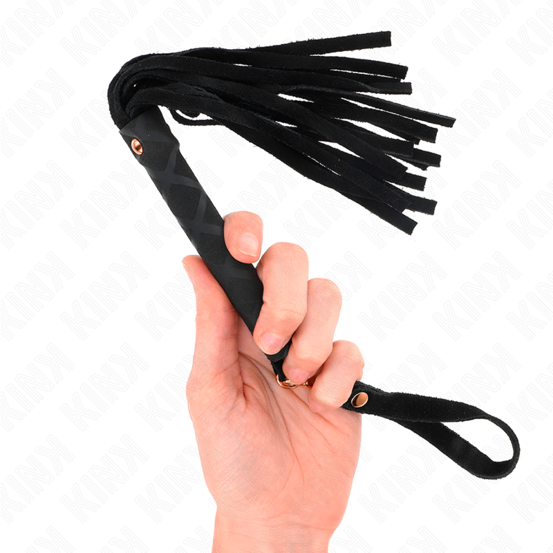 KINK - BLACK SUEDE MINI WHIP 30 CM - Bild 4