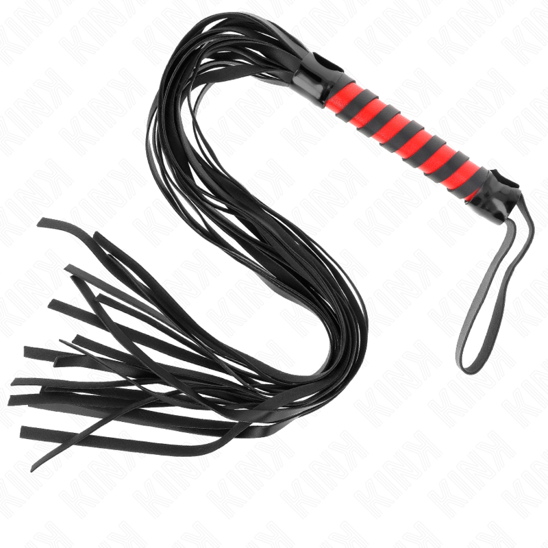 KINK - LONG STRIPED WHIP 70 CM - Bild 2