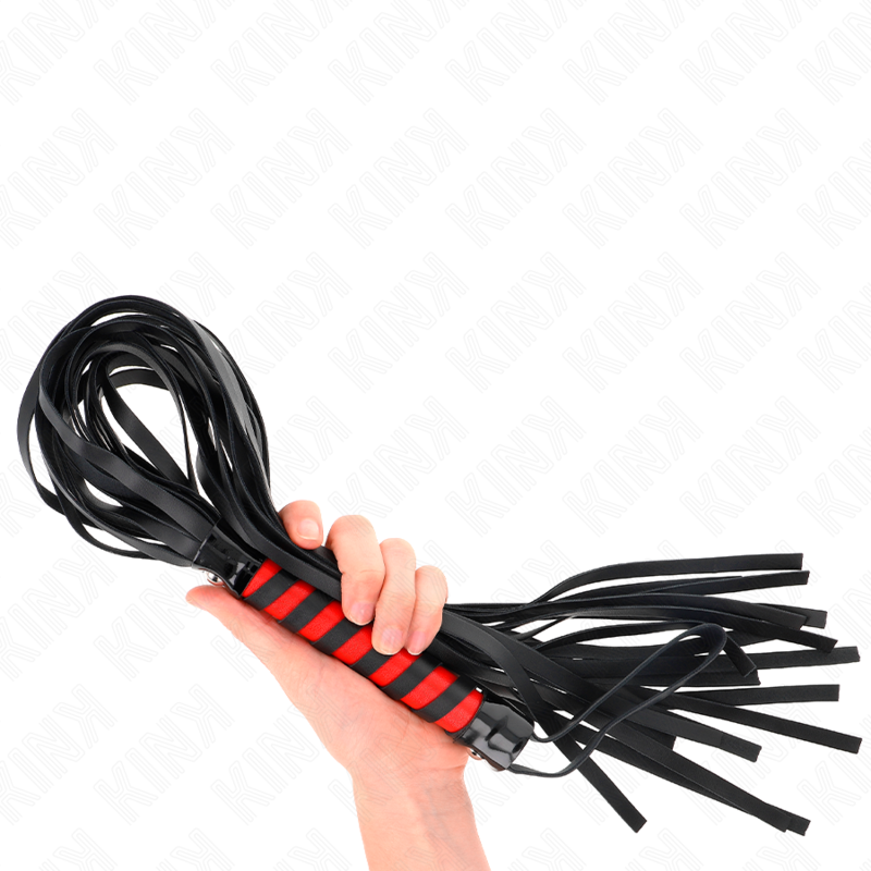 KINK - LONG STRIPED WHIP 70 CM - Bild 4