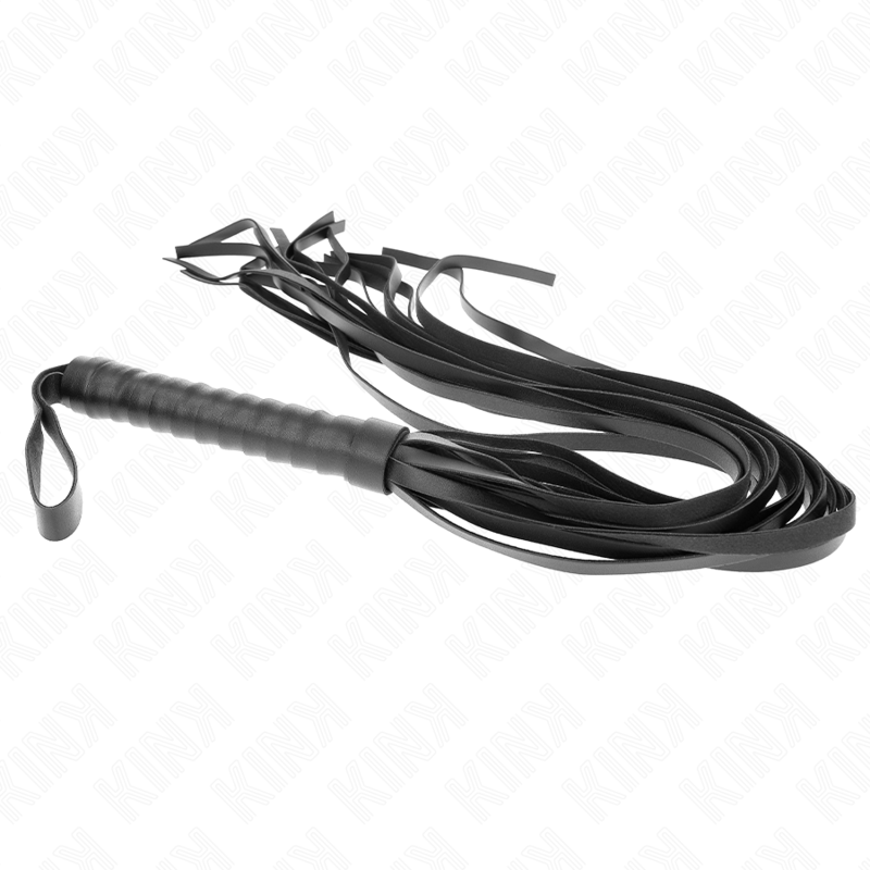 Alternative view of KINK - NEGRO SHORT HANDLE LONG TAIL WHIP 70 CM