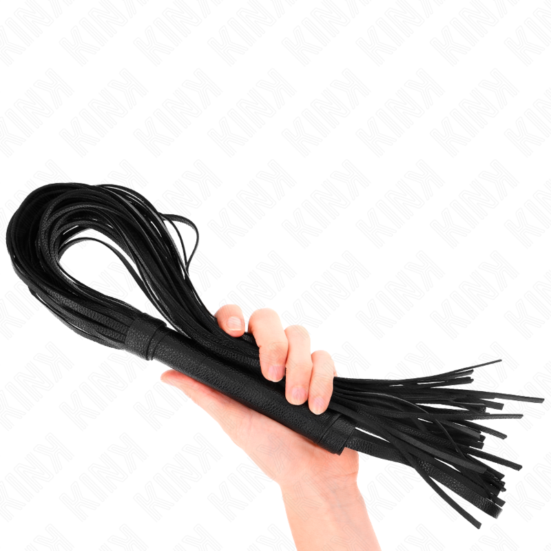 KINK - BLACK SOFT PVC WHIP 70 CM - Bild 3