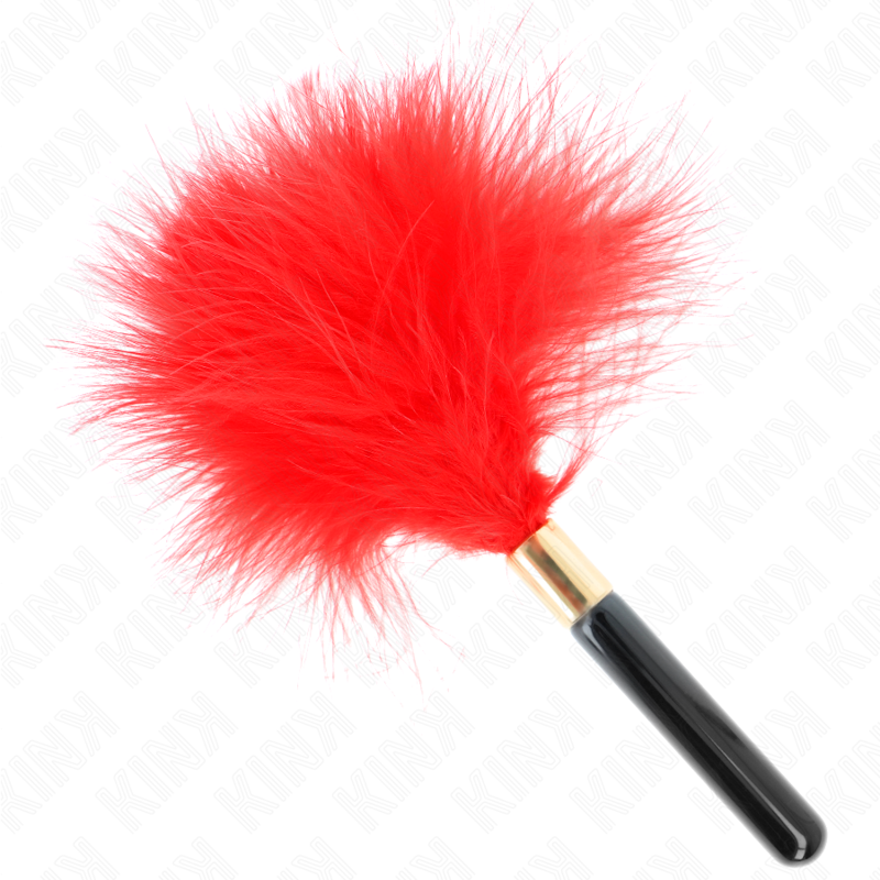 KINK - RED GOLD METAL TICKLE FEATHERS 18 CM - Bild 4