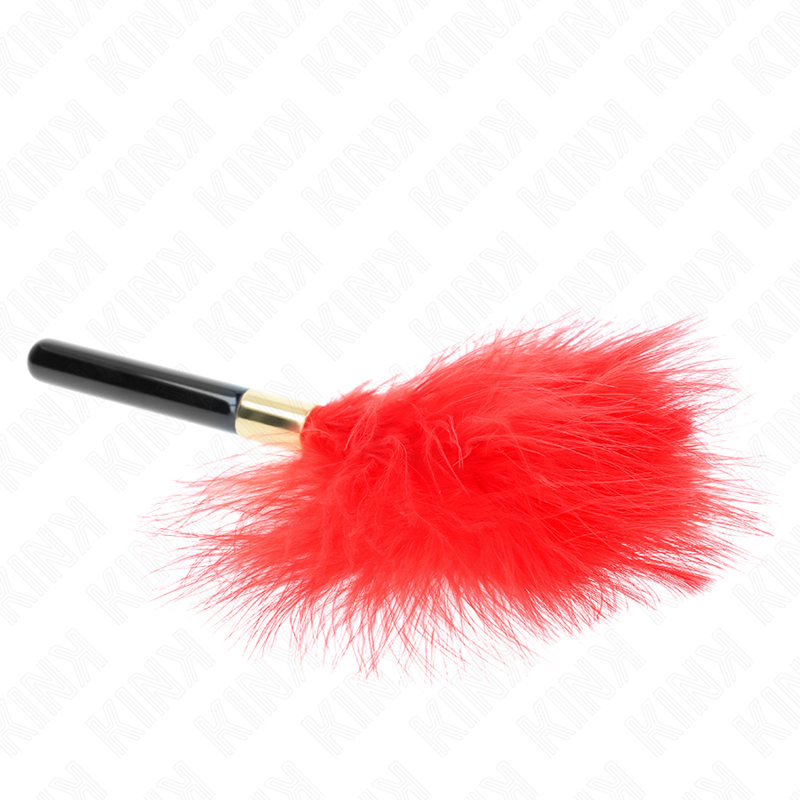 KINK - RED GOLD METAL TICKLE FEATHERS 18 CM - Bild 3