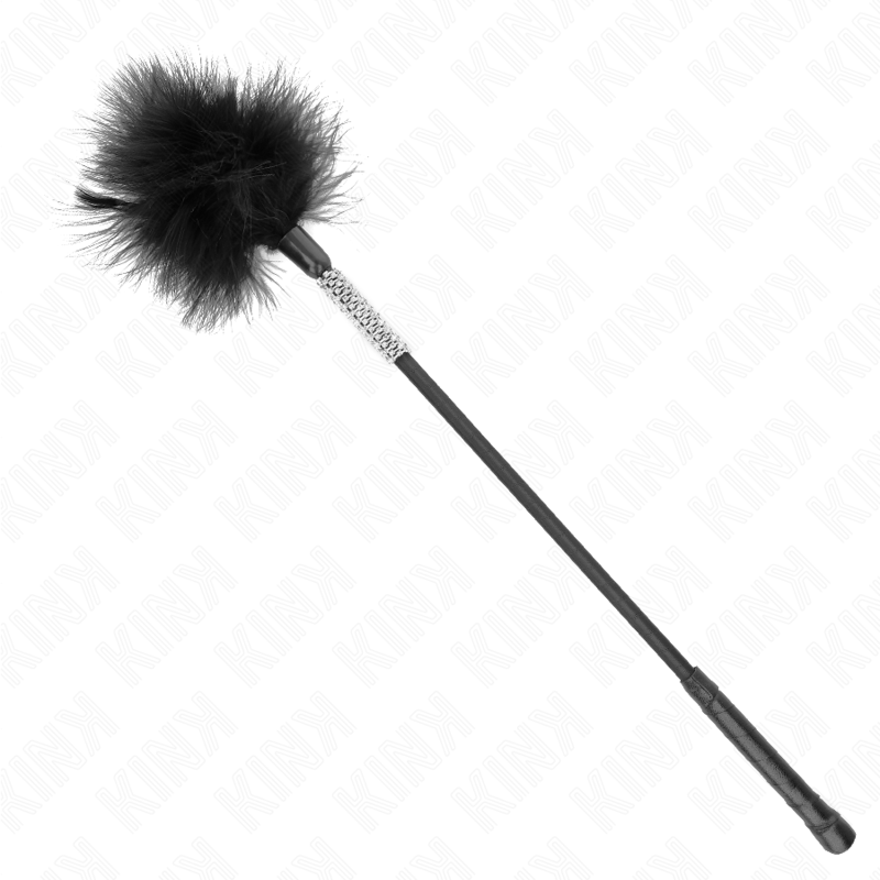 Alternative view of KINK - TICKLE FEATHERS WITH RHINESTONE HANDLE 50 CM