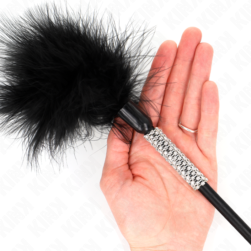 KINK - TICKLE FEATHERS WITH RHINESTONE HANDLE 50 CM - Bild 3