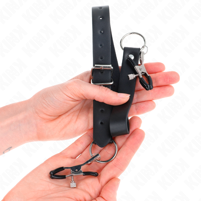 KINK - 4 CLIT CLAMPS ADJUSTABLE 34-48 CM - Bild 2