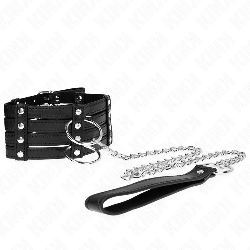 Alternative view of KINK - NECKLACE WITH BELT 65 CM SUB STYLE ADJUSTABLE 35-51 CM X 7 CM