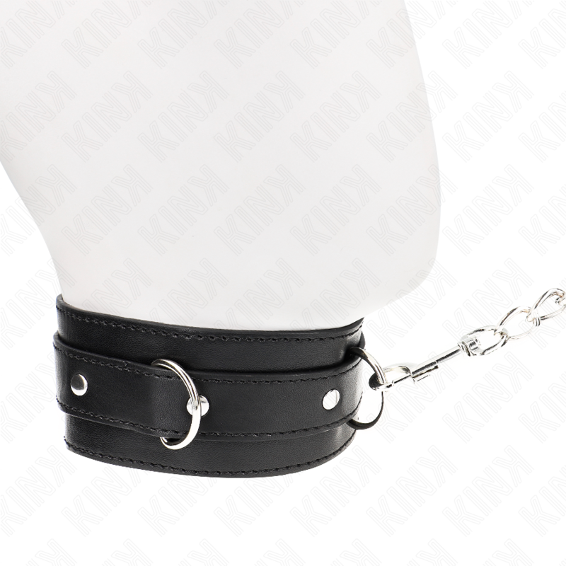 KINK - COLLAR WITH BELT 65 CM WITH STRAP BLACK 54 X 4.5 CM - Bild 3