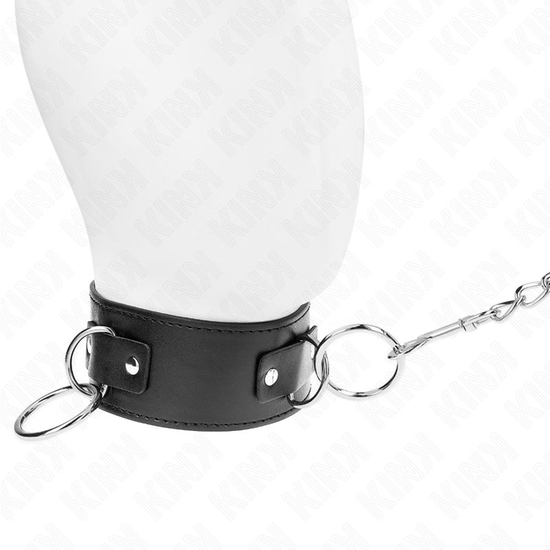 KINK - NECKLACE WITH LEASH 65 CM 3 RING MODEL 2 ADJUSTABLE 36-43 CM X 5 CM - Bild 3