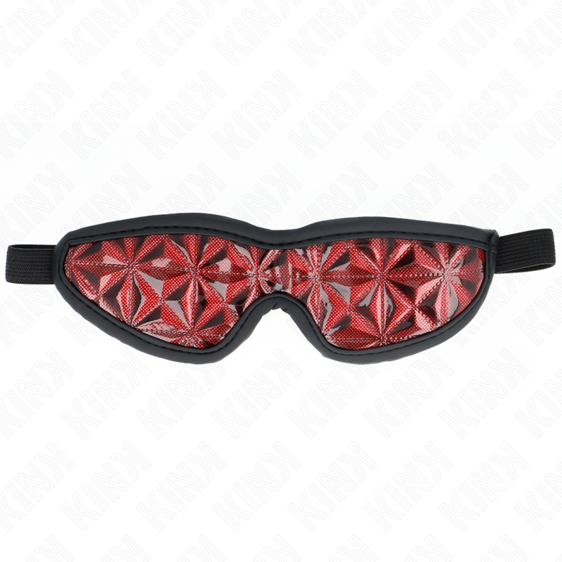 KINK - RED DIAMOND PATTERN HEADBAND 20.5 x 6 CM - Bild 3