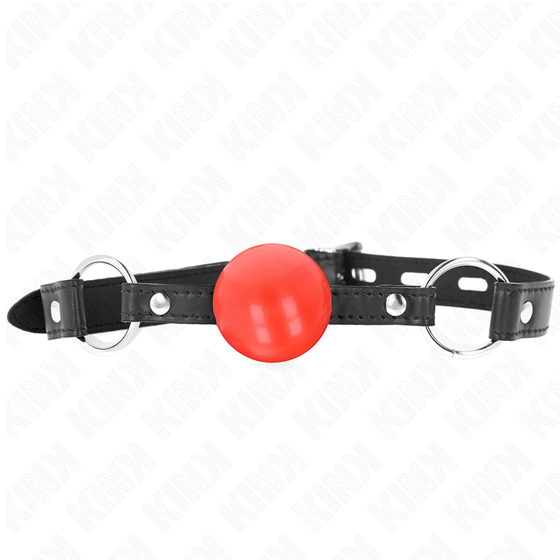 Alternative view of KINK - RED TPE BALL 4 CM GAG 60 x 2 CM