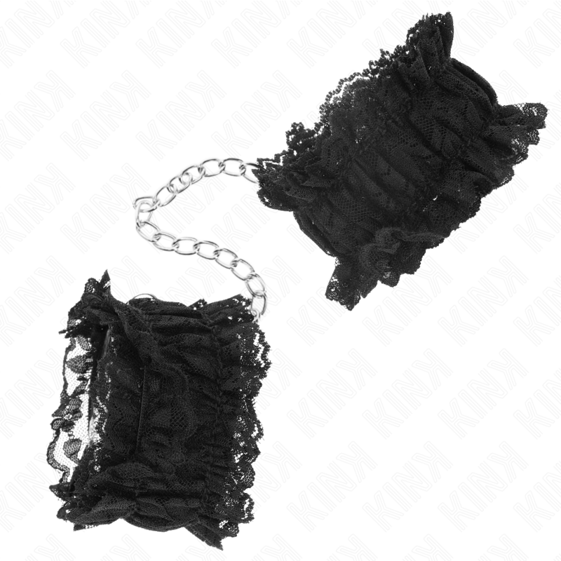 KINK - LACE ELASTIC WRIST RESTRAINTS NEGRO - Bild 3