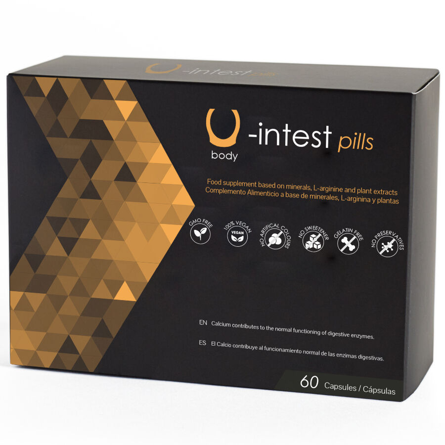 Alternative view of 500 COSMETICS -U-INTEST CAPSULES TO PREVENT HEMORRHOIDS - 60 CAPSULES