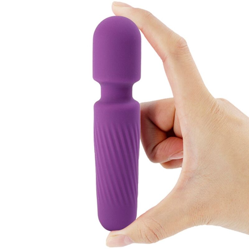 ARMONY - YOUR MAGIC MASSAGER & VIBRATOR RECHARGEABLE 10 VIBRATIONS PURPLE - Bild 3