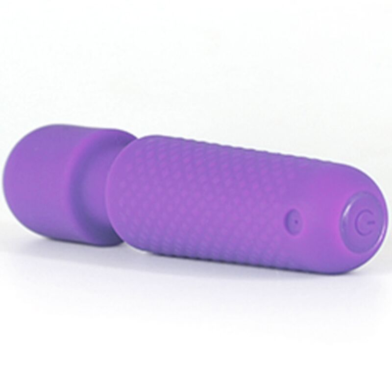 Alternative view of ARMONY - YOUR MAGIC MASSAGER & VIBRATOR RECHARGEABLE 10 VIBRATIONS WAND DOTS PURPLE
