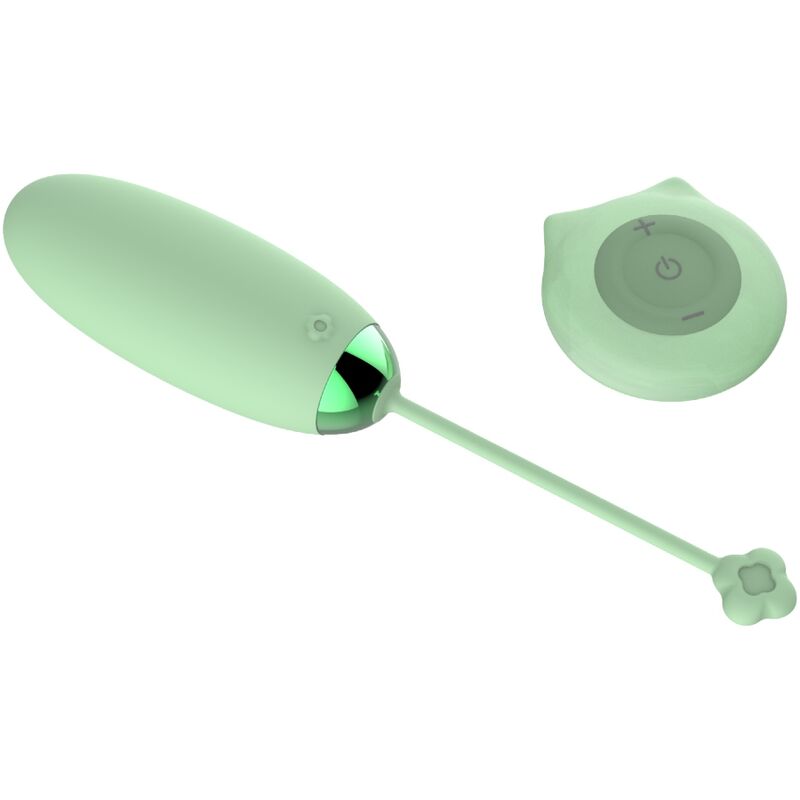 ARMONY - KITTY FUN EGG VIBRATOR REMOTE CONTROL 10 VIBRATIONS GREEN - Bild 4