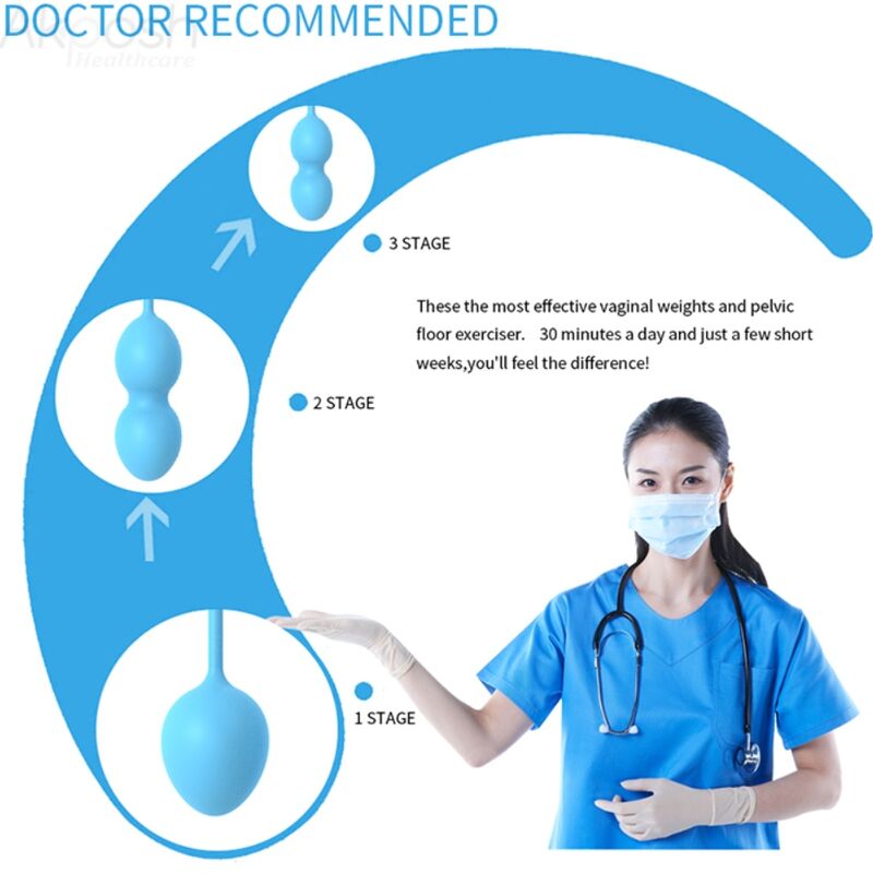 ARMONY - ANABIOSIS VAGINAL DUMBBELL 3 LEVELS BLUE - Bild 7