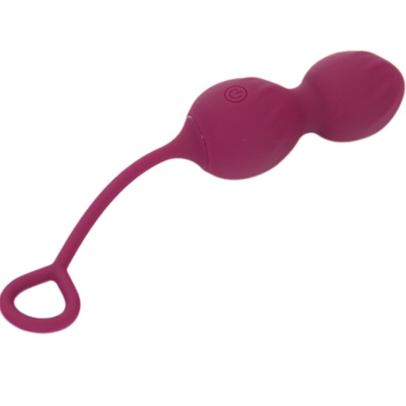 ARMONY - BLOSSOMS VAGINAL DUMBBELL VIBRATION REMOTE CONTROL 10 VIBRATIONS DARK RED - Bild 5