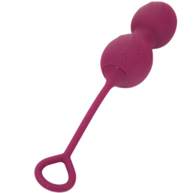 ARMONY - BLOSSOMS VAGINAL DUMBBELL VIBRATION REMOTE CONTROL 10 VIBRATIONS DARK RED - Bild 4