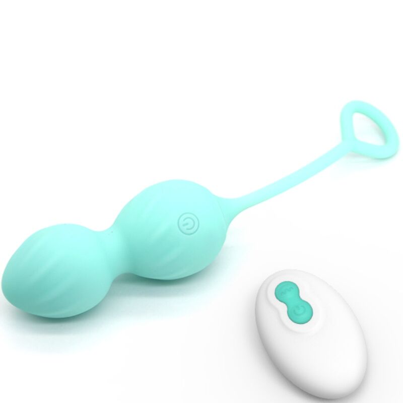 ARMONY - BLOSSOMS VAGINAL DUMBBELL VIBRATION REMOTE CONTROL 10 VIBRATIONS GREEN - Bild 4