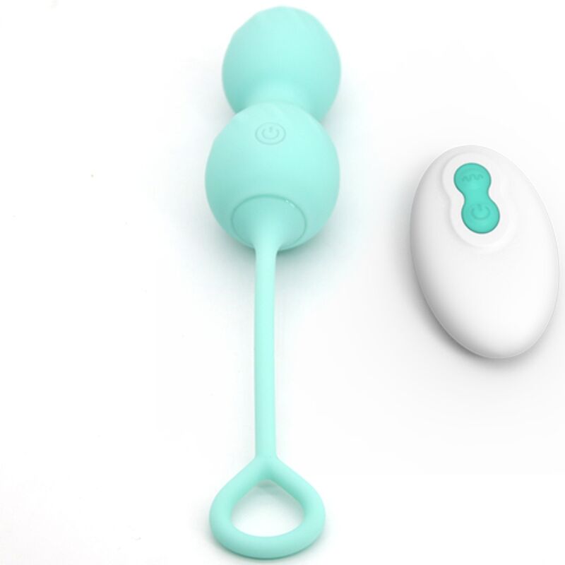 ARMONY - BLOSSOMS VAGINAL DUMBBELL VIBRATION REMOTE CONTROL 10 VIBRATIONS GREEN - Bild 3