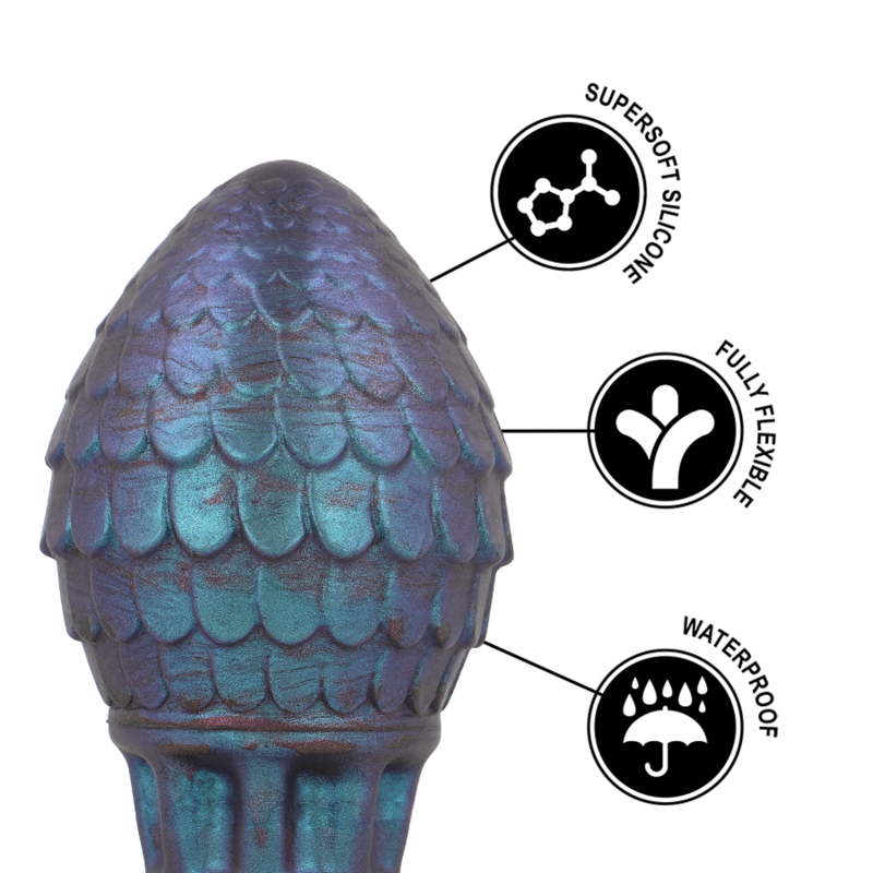 EPIC - VRAKOS DRAGON EGG ANAL PLUG SIZE L - Bild 5